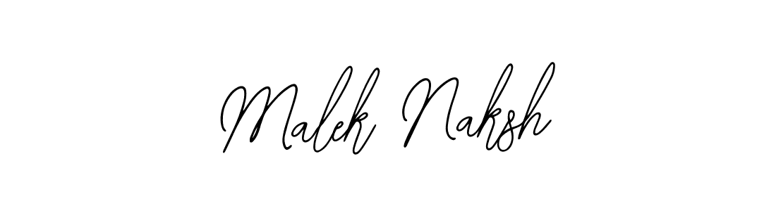 The best way (Bearetta-2O07w) to make a short signature is to pick only two or three words in your name. The name Malek Naksh include a total of six letters. For converting this name. Malek Naksh signature style 12 images and pictures png