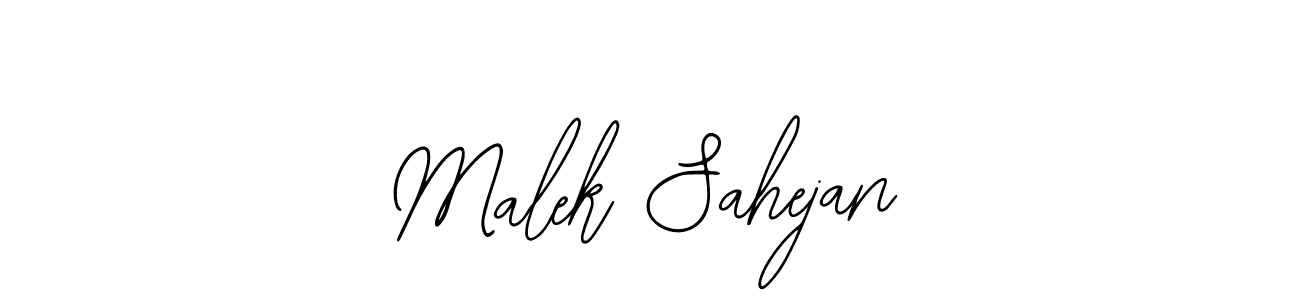 How to Draw Malek Sahejan signature style? Bearetta-2O07w is a latest design signature styles for name Malek Sahejan. Malek Sahejan signature style 12 images and pictures png