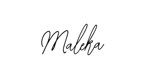 Similarly Bearetta-2O07w is the best handwritten signature design. Signature creator online .You can use it as an online autograph creator for name Maleka. Maleka signature style 12 images and pictures png