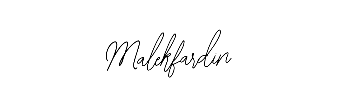 Make a beautiful signature design for name Malekfardin. With this signature (Bearetta-2O07w) style, you can create a handwritten signature for free. Malekfardin signature style 12 images and pictures png