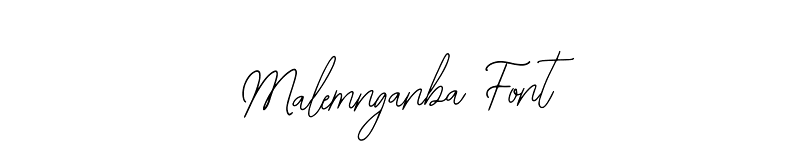 Design your own signature with our free online signature maker. With this signature software, you can create a handwritten (Bearetta-2O07w) signature for name Malemnganba Font. Malemnganba Font signature style 12 images and pictures png