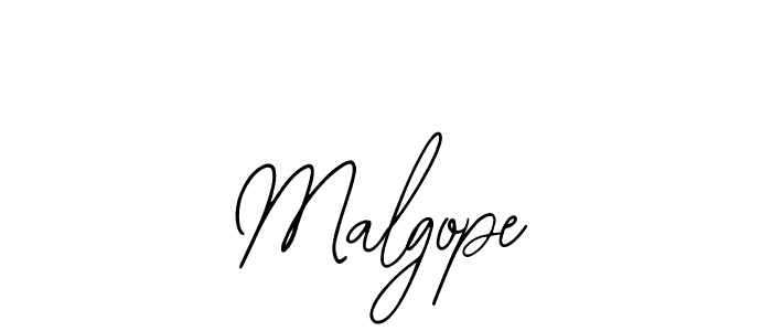 It looks lik you need a new signature style for name Malgope. Design unique handwritten (Bearetta-2O07w) signature with our free signature maker in just a few clicks. Malgope signature style 12 images and pictures png