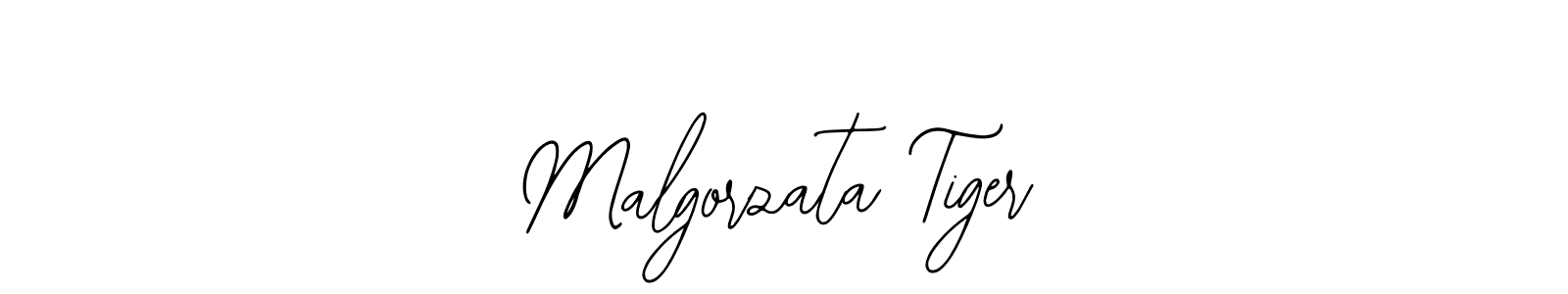 Malgorzata Tiger stylish signature style. Best Handwritten Sign (Bearetta-2O07w) for my name. Handwritten Signature Collection Ideas for my name Malgorzata Tiger. Malgorzata Tiger signature style 12 images and pictures png