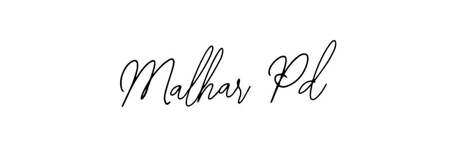 Make a beautiful signature design for name Malhar Pd. Use this online signature maker to create a handwritten signature for free. Malhar Pd signature style 12 images and pictures png