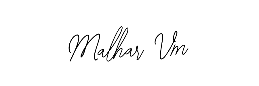 Also You can easily find your signature by using the search form. We will create Malhar Vm name handwritten signature images for you free of cost using Bearetta-2O07w sign style. Malhar Vm signature style 12 images and pictures png