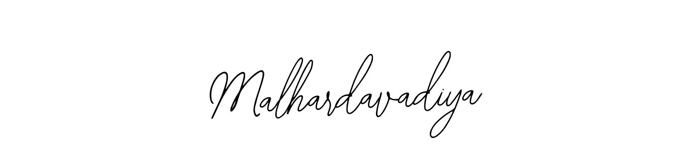 You should practise on your own different ways (Bearetta-2O07w) to write your name (Malhardavadiya) in signature. don't let someone else do it for you. Malhardavadiya signature style 12 images and pictures png