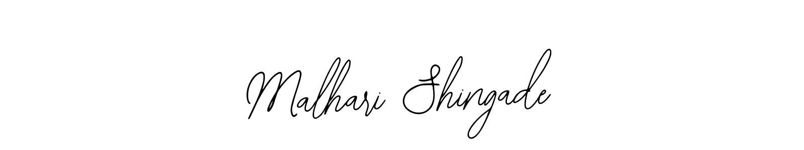 Also You can easily find your signature by using the search form. We will create Malhari Shingade name handwritten signature images for you free of cost using Bearetta-2O07w sign style. Malhari Shingade signature style 12 images and pictures png