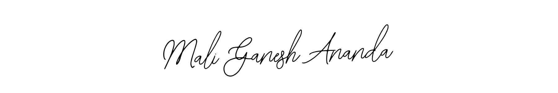 The best way (Bearetta-2O07w) to make a short signature is to pick only two or three words in your name. The name Mali Ganesh Ananda include a total of six letters. For converting this name. Mali Ganesh Ananda signature style 12 images and pictures png