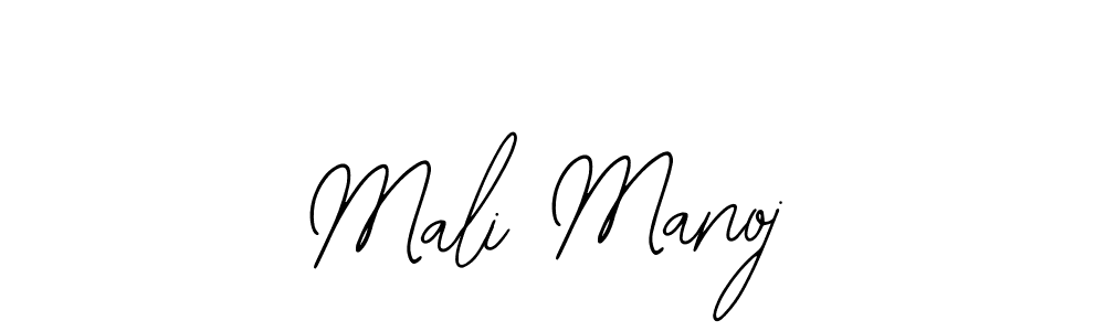 How to make Mali Manoj signature? Bearetta-2O07w is a professional autograph style. Create handwritten signature for Mali Manoj name. Mali Manoj signature style 12 images and pictures png
