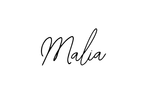 Use a signature maker to create a handwritten signature online. With this signature software, you can design (Bearetta-2O07w) your own signature for name Malia. Malia signature style 12 images and pictures png