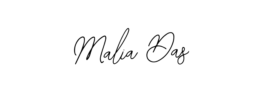 Design your own signature with our free online signature maker. With this signature software, you can create a handwritten (Bearetta-2O07w) signature for name Malia Das. Malia Das signature style 12 images and pictures png