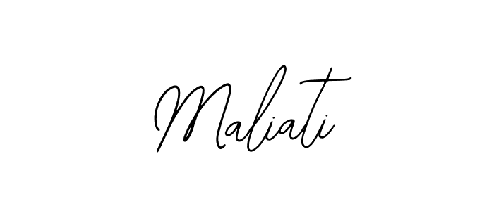 Make a beautiful signature design for name Maliati. With this signature (Bearetta-2O07w) style, you can create a handwritten signature for free. Maliati signature style 12 images and pictures png