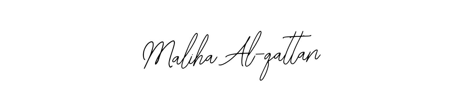 The best way (Bearetta-2O07w) to make a short signature is to pick only two or three words in your name. The name Maliha Al-qattan include a total of six letters. For converting this name. Maliha Al-qattan signature style 12 images and pictures png