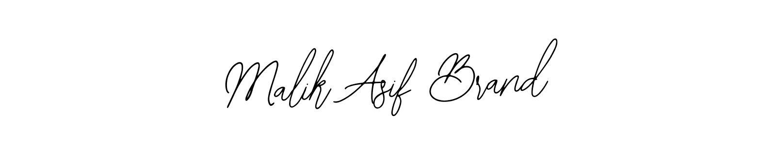 How to make Malik Asif Brand name signature. Use Bearetta-2O07w style for creating short signs online. This is the latest handwritten sign. Malik Asif Brand signature style 12 images and pictures png