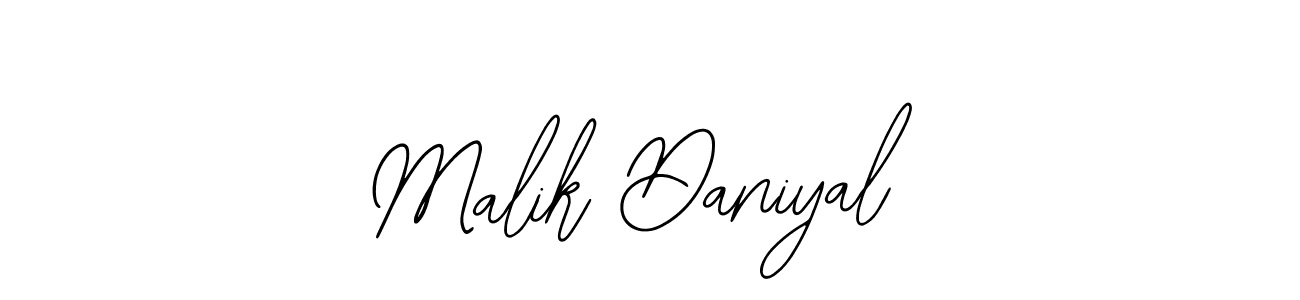 Use a signature maker to create a handwritten signature online. With this signature software, you can design (Bearetta-2O07w) your own signature for name Malik Daniyal. Malik Daniyal signature style 12 images and pictures png