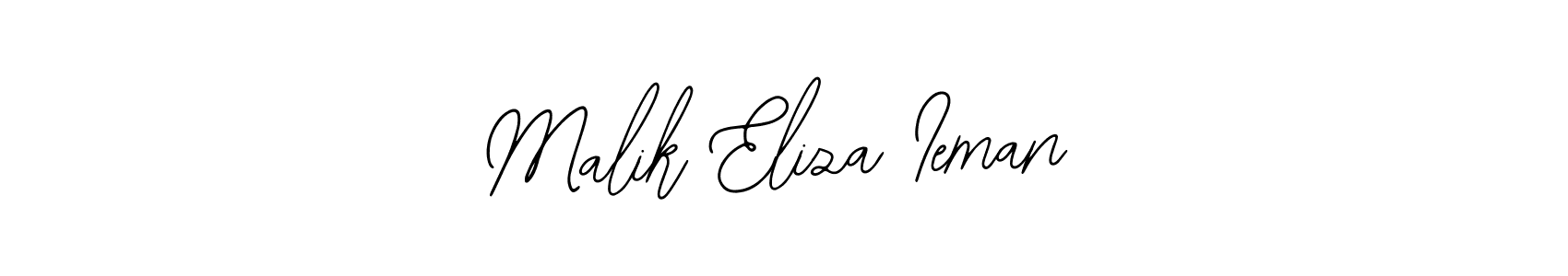 How to make Malik Eliza Ieman signature? Bearetta-2O07w is a professional autograph style. Create handwritten signature for Malik Eliza Ieman name. Malik Eliza Ieman signature style 12 images and pictures png