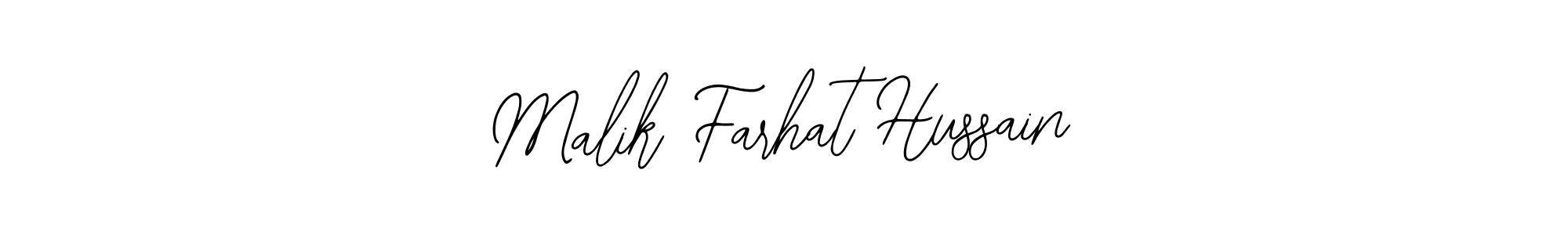 Similarly Bearetta-2O07w is the best handwritten signature design. Signature creator online .You can use it as an online autograph creator for name Malik Farhat Hussain. Malik Farhat Hussain signature style 12 images and pictures png