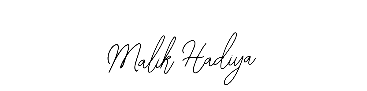 Malik Hadiya stylish signature style. Best Handwritten Sign (Bearetta-2O07w) for my name. Handwritten Signature Collection Ideas for my name Malik Hadiya. Malik Hadiya signature style 12 images and pictures png