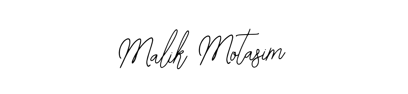 Malik Motasim stylish signature style. Best Handwritten Sign (Bearetta-2O07w) for my name. Handwritten Signature Collection Ideas for my name Malik Motasim. Malik Motasim signature style 12 images and pictures png