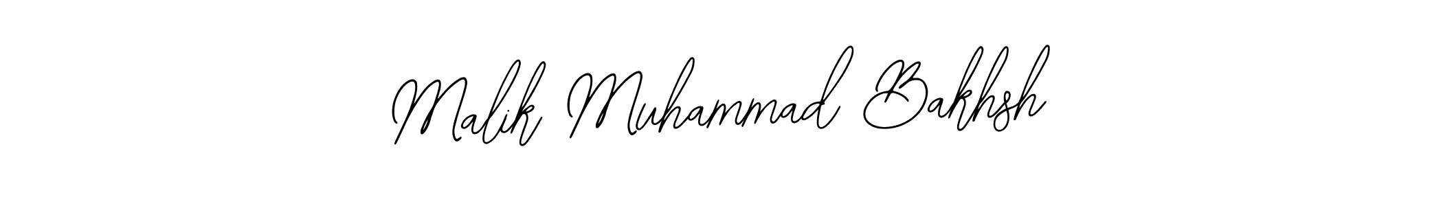 You should practise on your own different ways (Bearetta-2O07w) to write your name (Malik Muhammad Bakhsh) in signature. don't let someone else do it for you. Malik Muhammad Bakhsh signature style 12 images and pictures png