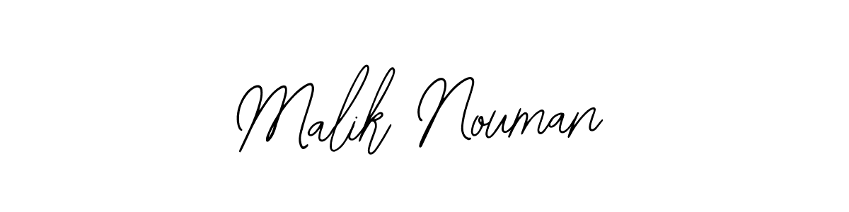 Malik Nouman stylish signature style. Best Handwritten Sign (Bearetta-2O07w) for my name. Handwritten Signature Collection Ideas for my name Malik Nouman. Malik Nouman signature style 12 images and pictures png