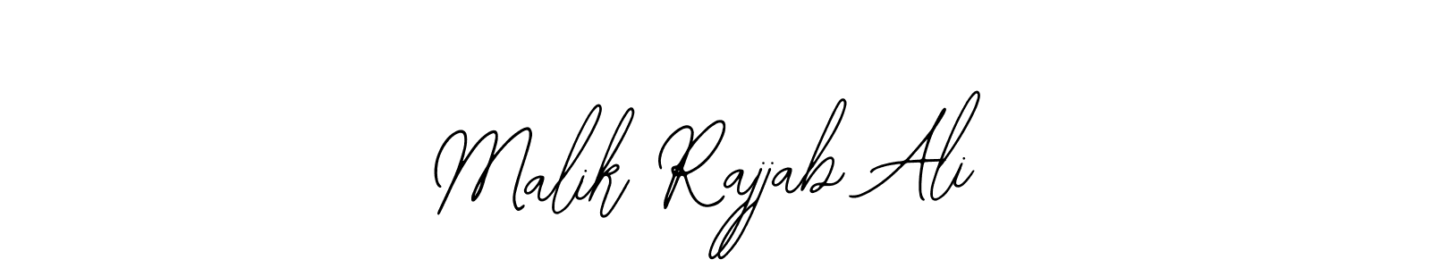 Make a short Malik Rajjab Ali signature style. Manage your documents anywhere anytime using Bearetta-2O07w. Create and add eSignatures, submit forms, share and send files easily. Malik Rajjab Ali signature style 12 images and pictures png