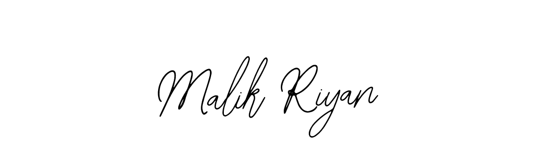 Malik Riyan stylish signature style. Best Handwritten Sign (Bearetta-2O07w) for my name. Handwritten Signature Collection Ideas for my name Malik Riyan. Malik Riyan signature style 12 images and pictures png