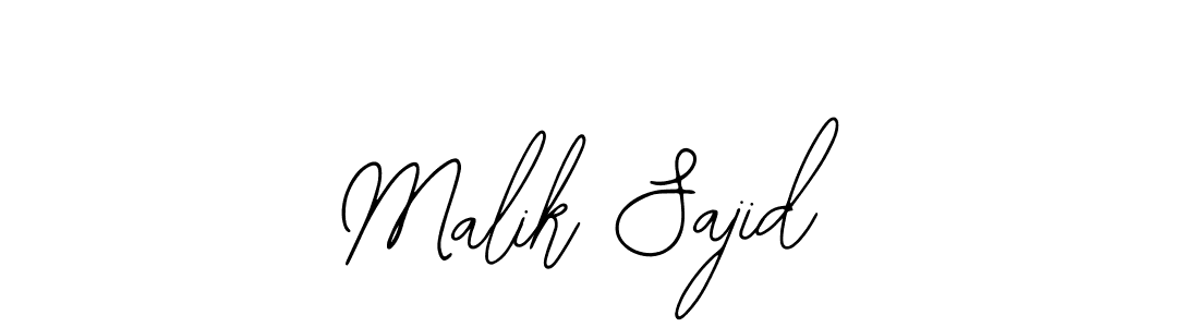 How to Draw Malik Sajid signature style? Bearetta-2O07w is a latest design signature styles for name Malik Sajid. Malik Sajid signature style 12 images and pictures png