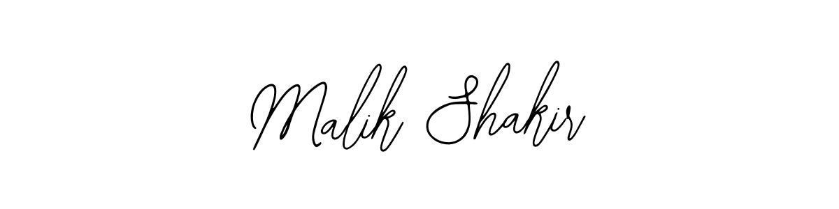 Malik Shakir stylish signature style. Best Handwritten Sign (Bearetta-2O07w) for my name. Handwritten Signature Collection Ideas for my name Malik Shakir. Malik Shakir signature style 12 images and pictures png