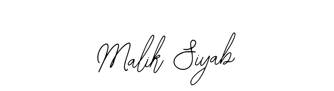 How to Draw Malik Siyab signature style? Bearetta-2O07w is a latest design signature styles for name Malik Siyab. Malik Siyab signature style 12 images and pictures png