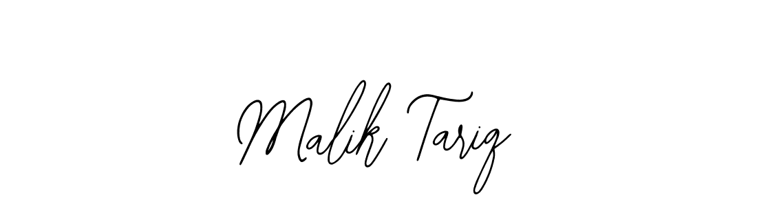 How to make Malik Tariq name signature. Use Bearetta-2O07w style for creating short signs online. This is the latest handwritten sign. Malik Tariq signature style 12 images and pictures png