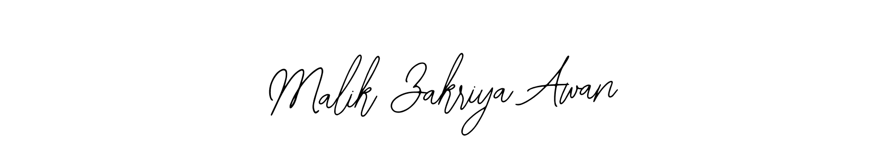 Once you've used our free online signature maker to create your best signature Bearetta-2O07w style, it's time to enjoy all of the benefits that Malik Zakriya Awan name signing documents. Malik Zakriya Awan signature style 12 images and pictures png