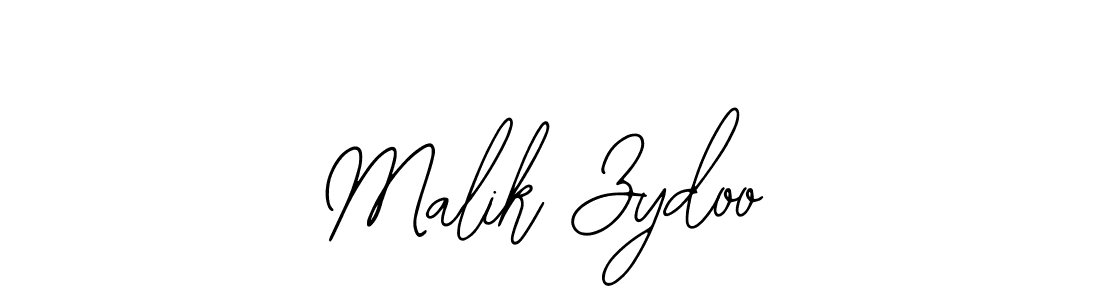You should practise on your own different ways (Bearetta-2O07w) to write your name (Malik Zydoo) in signature. don't let someone else do it for you. Malik Zydoo signature style 12 images and pictures png