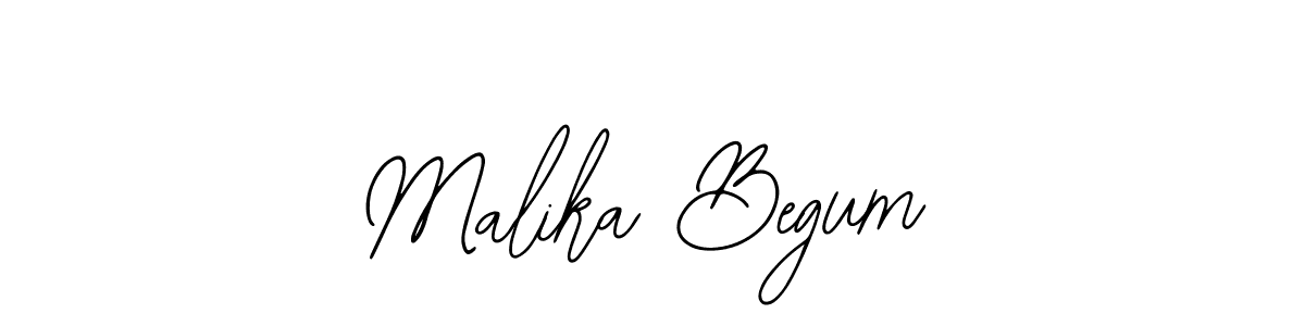 Malika Begum stylish signature style. Best Handwritten Sign (Bearetta-2O07w) for my name. Handwritten Signature Collection Ideas for my name Malika Begum. Malika Begum signature style 12 images and pictures png