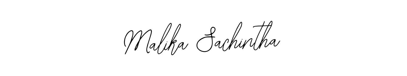 Create a beautiful signature design for name Malika Sachintha. With this signature (Bearetta-2O07w) fonts, you can make a handwritten signature for free. Malika Sachintha signature style 12 images and pictures png