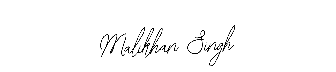 if you are searching for the best signature style for your name Malikhan Singh. so please give up your signature search. here we have designed multiple signature styles  using Bearetta-2O07w. Malikhan Singh signature style 12 images and pictures png