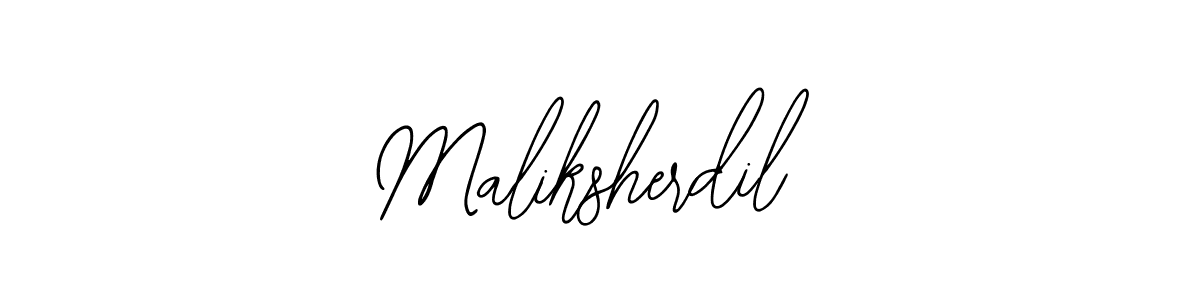 Make a beautiful signature design for name Maliksherdil. With this signature (Bearetta-2O07w) style, you can create a handwritten signature for free. Maliksherdil signature style 12 images and pictures png
