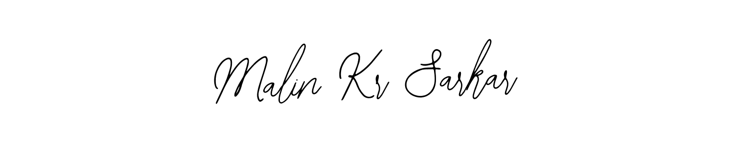 Also we have Malin Kr Sarkar name is the best signature style. Create professional handwritten signature collection using Bearetta-2O07w autograph style. Malin Kr Sarkar signature style 12 images and pictures png