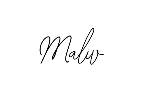 How to Draw Maliv signature style? Bearetta-2O07w is a latest design signature styles for name Maliv. Maliv signature style 12 images and pictures png
