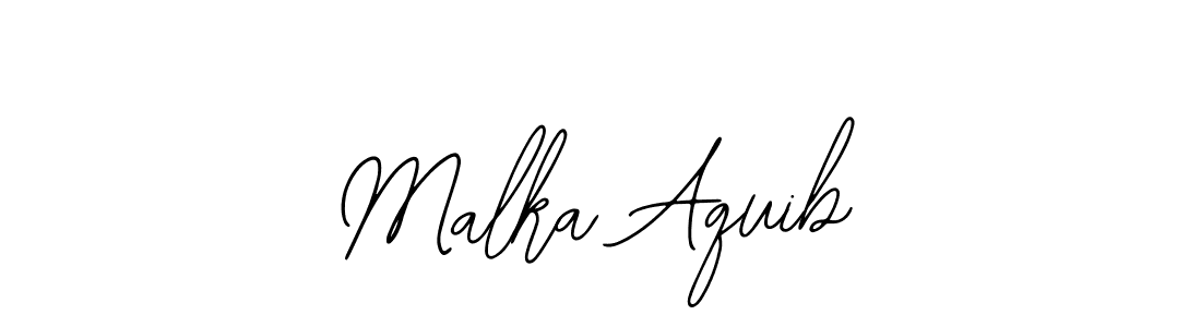 Make a beautiful signature design for name Malka Aquib. Use this online signature maker to create a handwritten signature for free. Malka Aquib signature style 12 images and pictures png