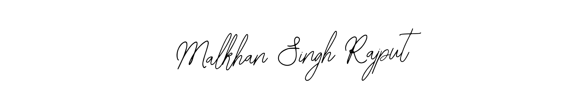 The best way (Bearetta-2O07w) to make a short signature is to pick only two or three words in your name. The name Malkhan Singh Rajput include a total of six letters. For converting this name. Malkhan Singh Rajput signature style 12 images and pictures png