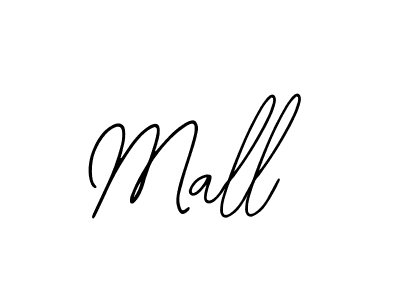 How to make Mall signature? Bearetta-2O07w is a professional autograph style. Create handwritten signature for Mall name. Mall signature style 12 images and pictures png