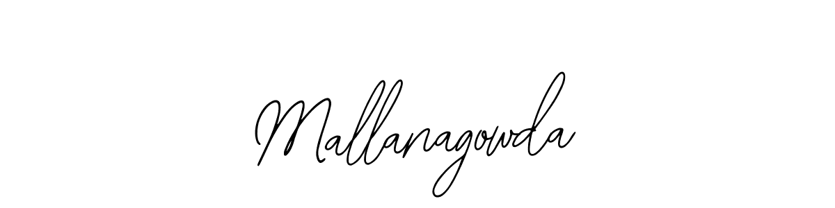 The best way (Bearetta-2O07w) to make a short signature is to pick only two or three words in your name. The name Mallanagowda include a total of six letters. For converting this name. Mallanagowda signature style 12 images and pictures png