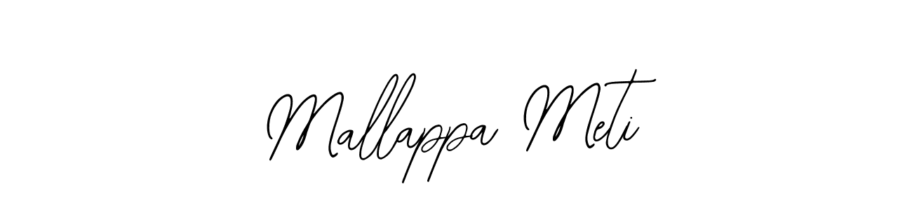 Make a short Mallappa Meti signature style. Manage your documents anywhere anytime using Bearetta-2O07w. Create and add eSignatures, submit forms, share and send files easily. Mallappa Meti signature style 12 images and pictures png