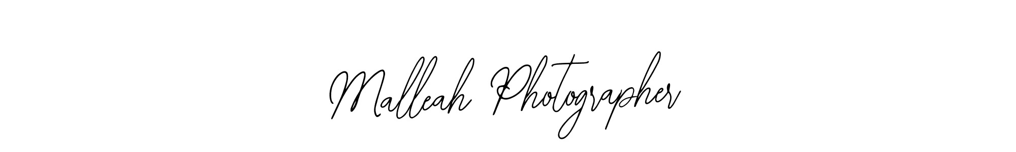 It looks lik you need a new signature style for name Malleah Photographer. Design unique handwritten (Bearetta-2O07w) signature with our free signature maker in just a few clicks. Malleah Photographer signature style 12 images and pictures png