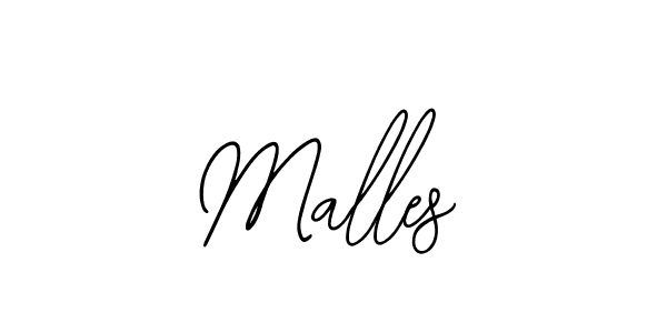 Also we have Malles name is the best signature style. Create professional handwritten signature collection using Bearetta-2O07w autograph style. Malles signature style 12 images and pictures png