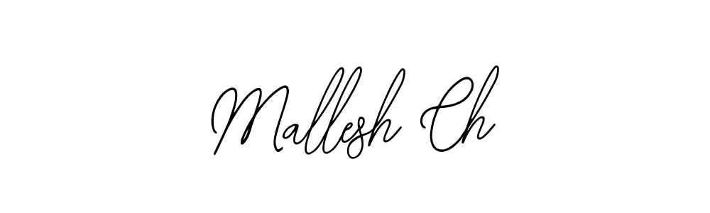 Also You can easily find your signature by using the search form. We will create Mallesh Ch name handwritten signature images for you free of cost using Bearetta-2O07w sign style. Mallesh Ch signature style 12 images and pictures png