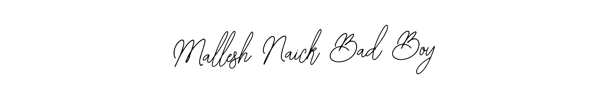 Make a beautiful signature design for name Mallesh Naick Bad Boy. With this signature (Bearetta-2O07w) style, you can create a handwritten signature for free. Mallesh Naick Bad Boy signature style 12 images and pictures png