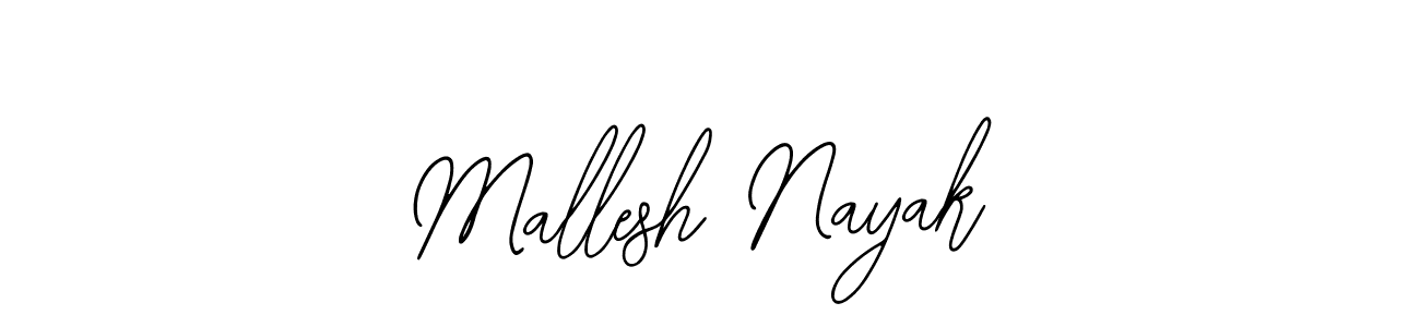 How to make Mallesh Nayak signature? Bearetta-2O07w is a professional autograph style. Create handwritten signature for Mallesh Nayak name. Mallesh Nayak signature style 12 images and pictures png