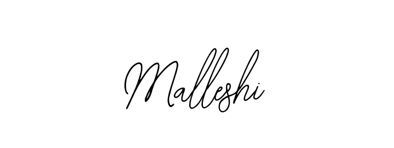 How to make Malleshi name signature. Use Bearetta-2O07w style for creating short signs online. This is the latest handwritten sign. Malleshi signature style 12 images and pictures png